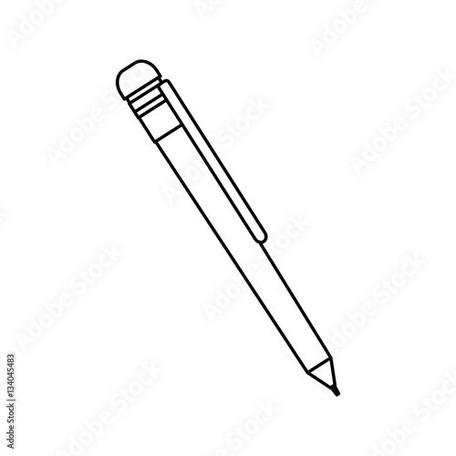 Isolated office pen icon vector illustration graphic design