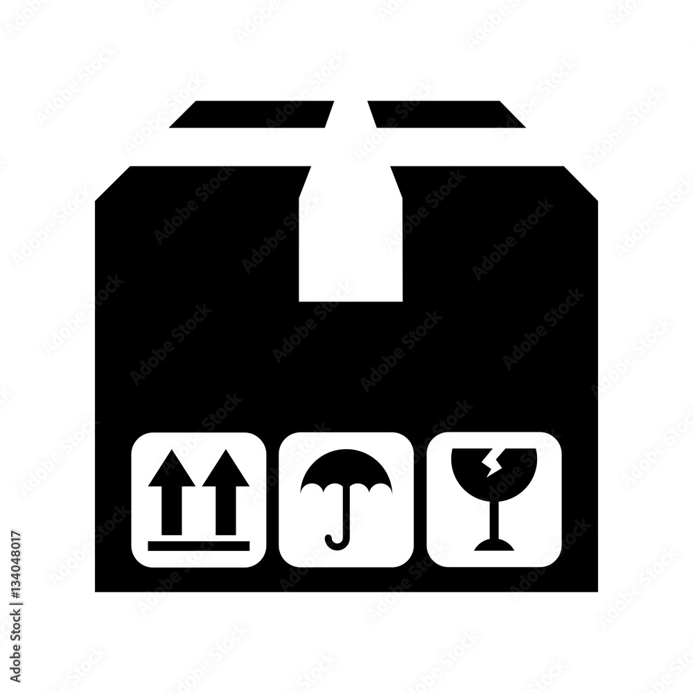 carton box packing icon vector illustration design carton box packing icon vector illustration design