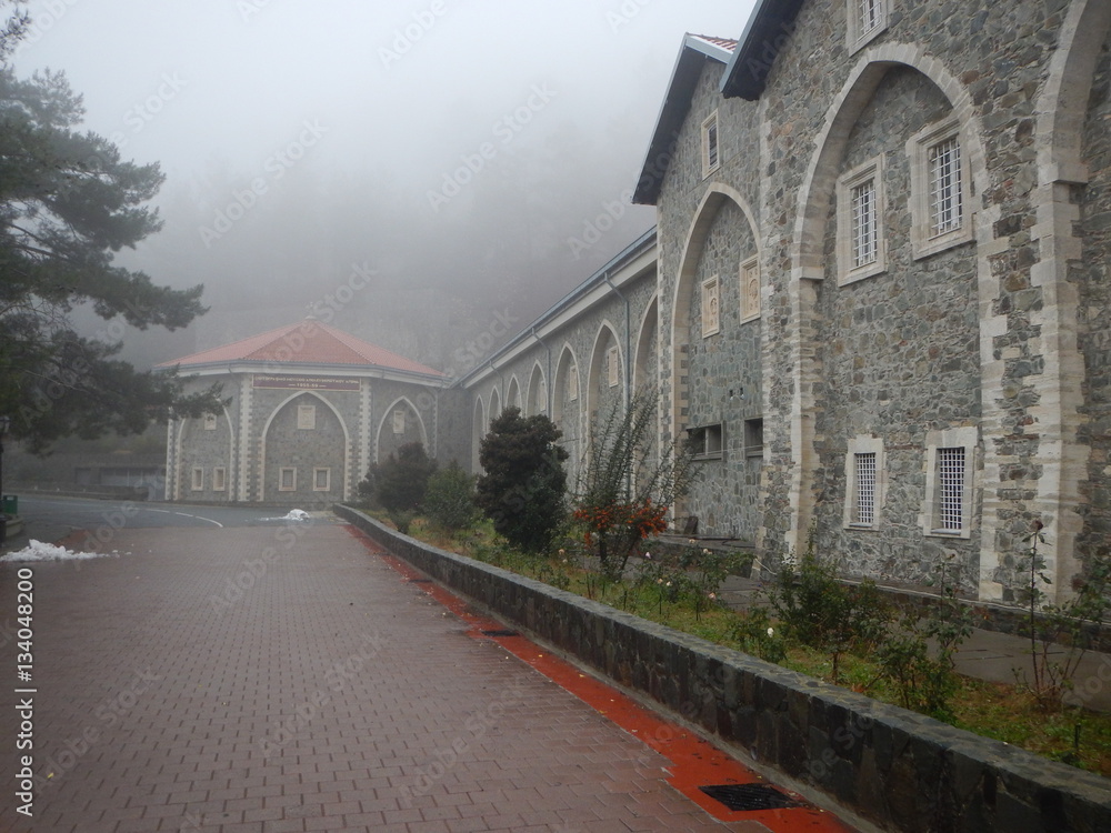 Kykkos monastery in troodos mountains