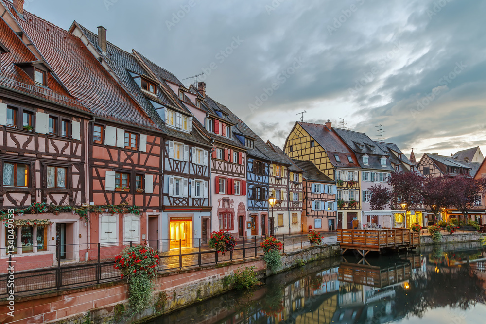 Obraz premium Mała Wenecja, Colmar, Francja
