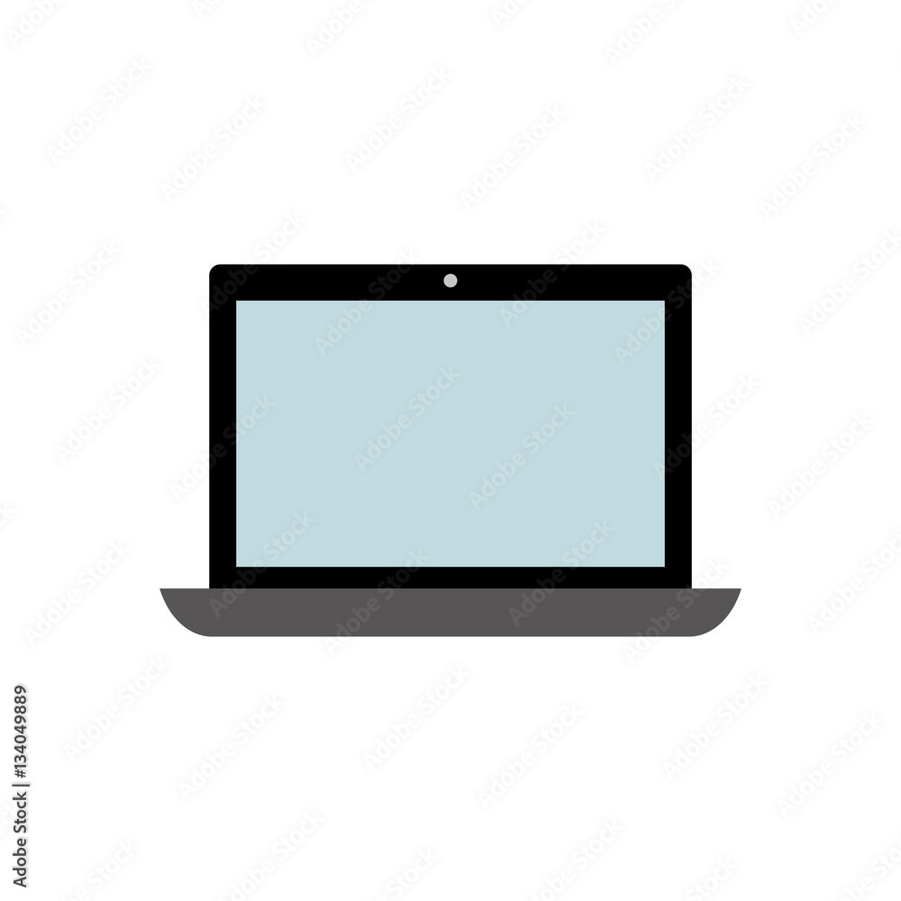 Laptop pc technology icon vector illustration graphic design Laptop pc technology icon vector illustration graphic design