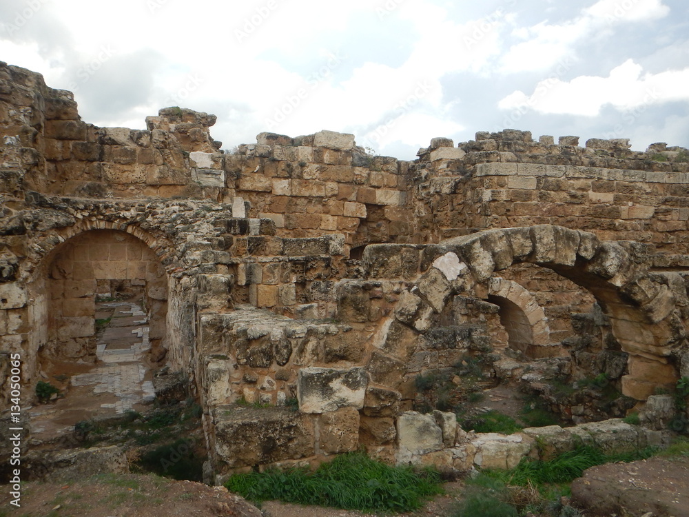 ancient greek archeological site salamis