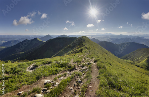Mountain ridge in the Mala Fatra National Park, Slovakia © petr