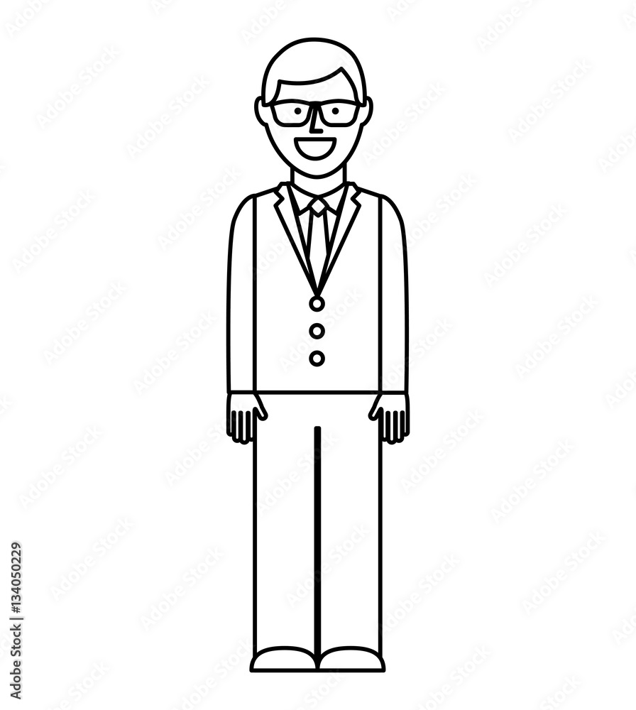 businessman character isolated icon vector illustration design businessman character isolated icon vector illustration design
