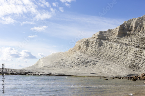 The white cliff called Scala dei Turchi