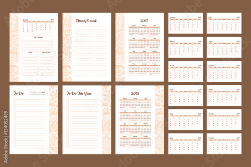 To do list Template 2017