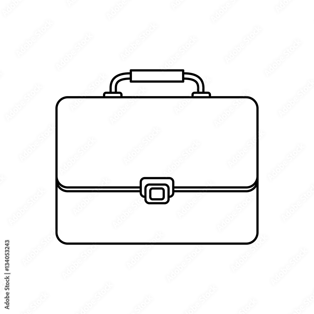 Isolated business briefcase icon vector illustration graphic design Isolated business briefcase icon vector illustration graphic design