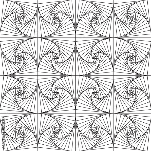 Geometric abstract pattern. Seamless vector background