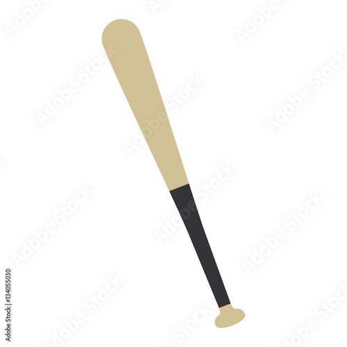 baseball bat american culture sport vector illustration eps 10