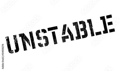 Unstable rubber stamp. Grunge design with dust scratches. Effects can be easily removed for a clean, crisp look. Color is easily changed.
