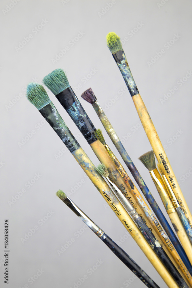Fototapeta premium Oil painting brushes