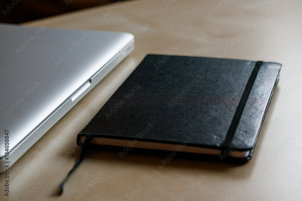 Travel Diary and Laptop Travel Diary and Laptop