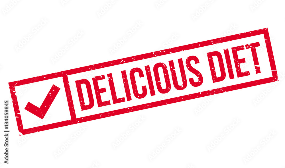 Delicious Diet rubber stamp. Grunge design with dust scratches. Effects can be easily removed for a clean, crisp look. Color is easily changed. Delicious Diet rubber stamp. Grunge design with dust scratches. Effects can be easily removed for a clean, crisp look. Color is easily changed.