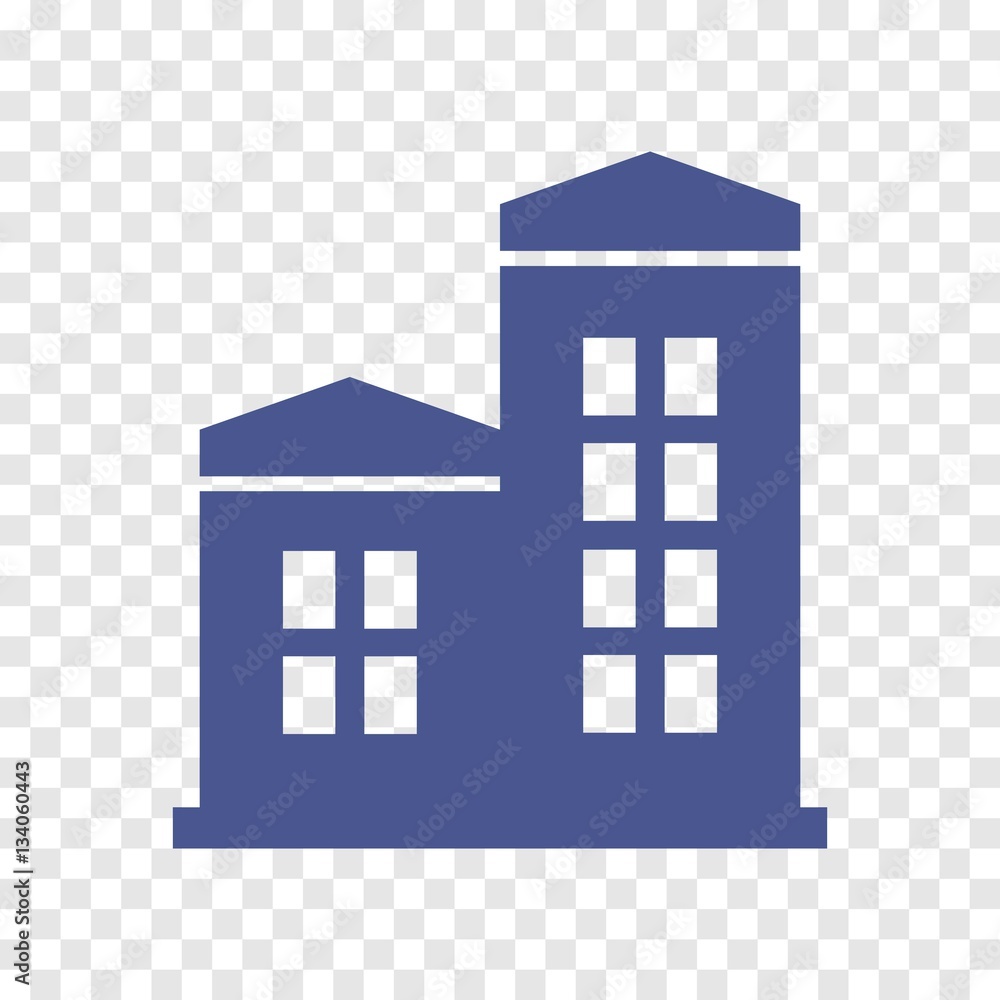 residential building vector icon