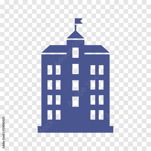 public building vector icon