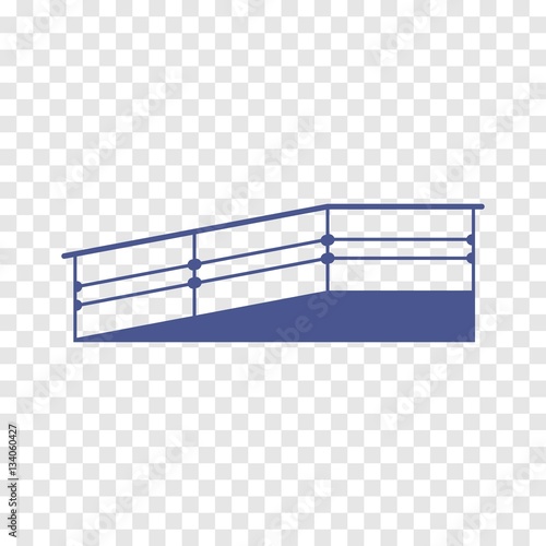ramp icon vector