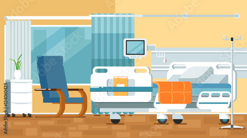 Hospital Room Illustrations
