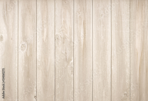 Light neutral flat wood plank background. Wall paneling or wooden floor.