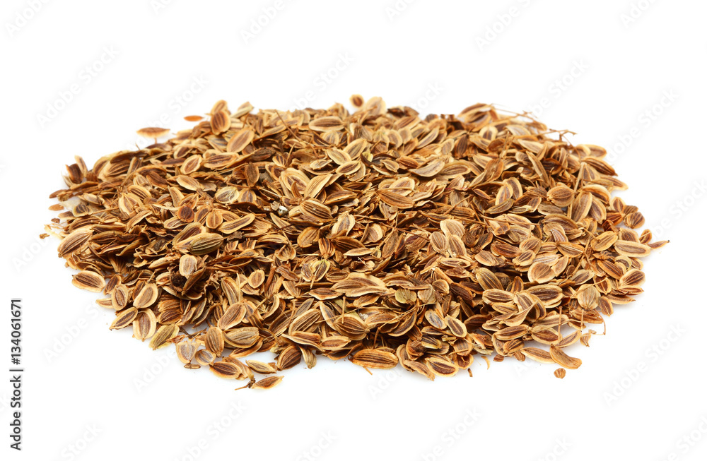 Dried fennel seeds. Dried fennel seeds.