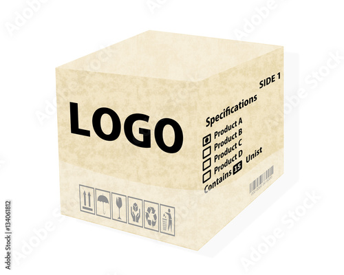 Caixa para logo