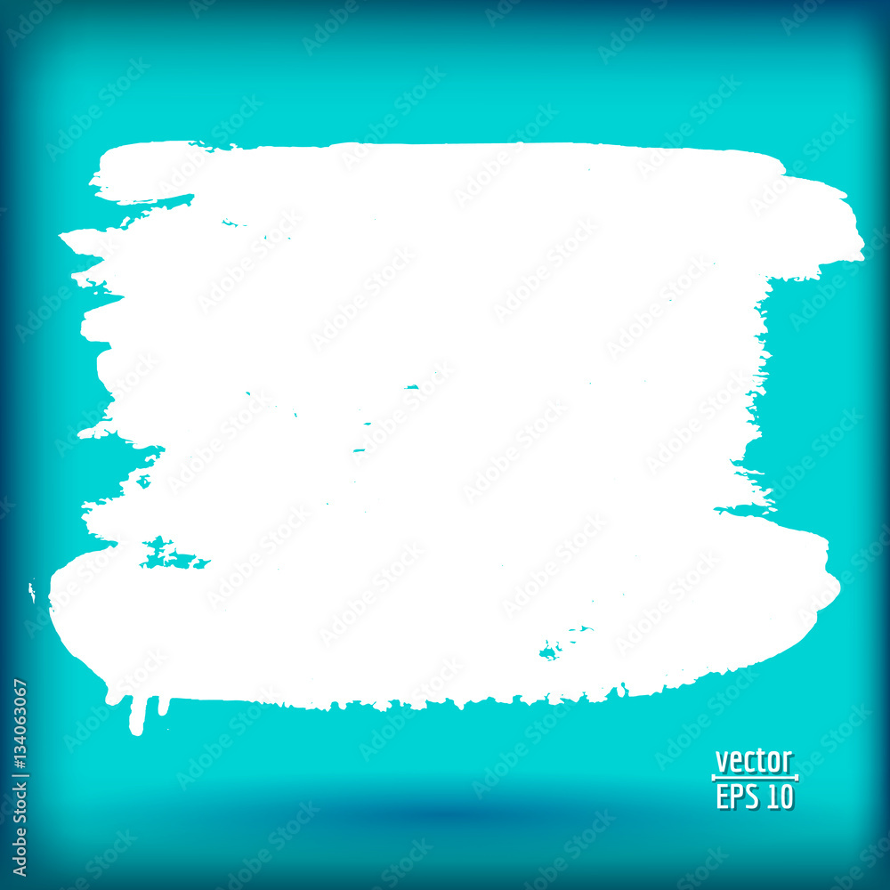 Obraz premium Vector watercolor colored brush background texture