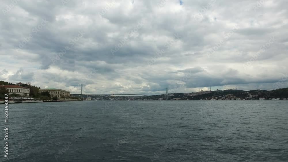 Istanbul Bosphorus and View of Ortakoy Mosque and Bosphorus Bridge Istanbul Bosphorus and View of Ortakoy Mosque and Bosphorus Bridge