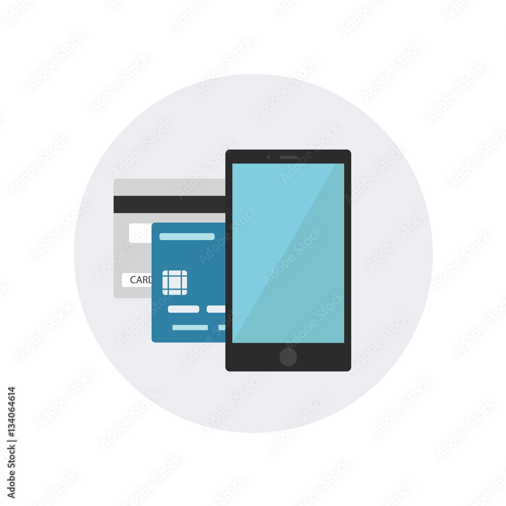 Mobile payment concept Mobile payment concept