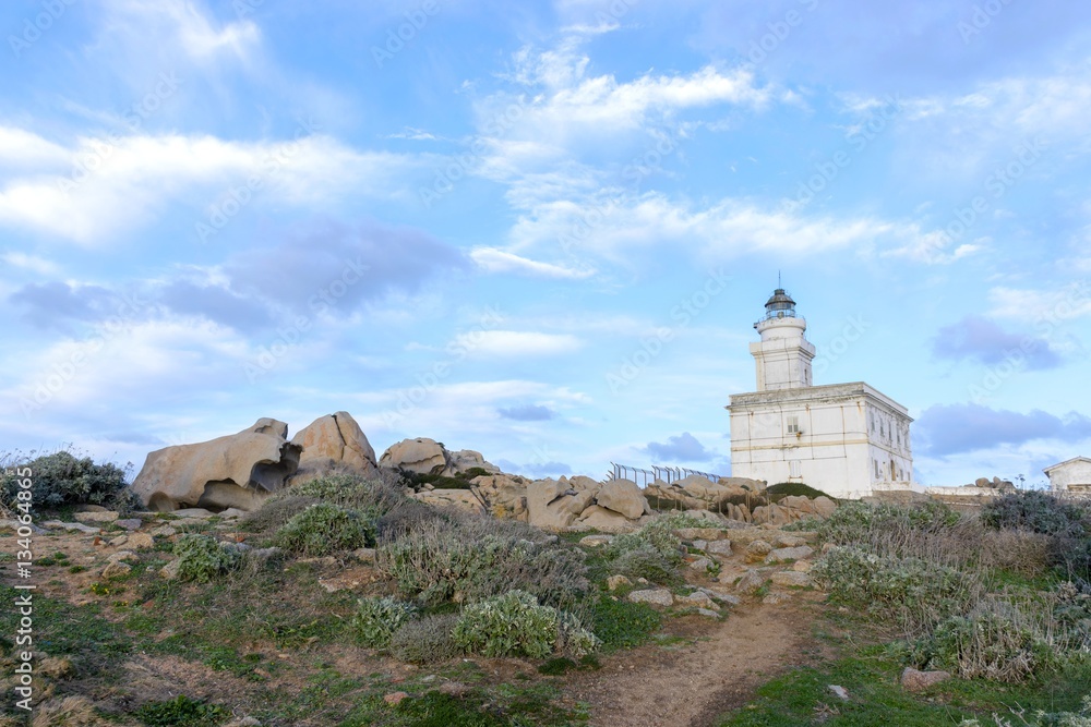 Capo Testa lighthouse