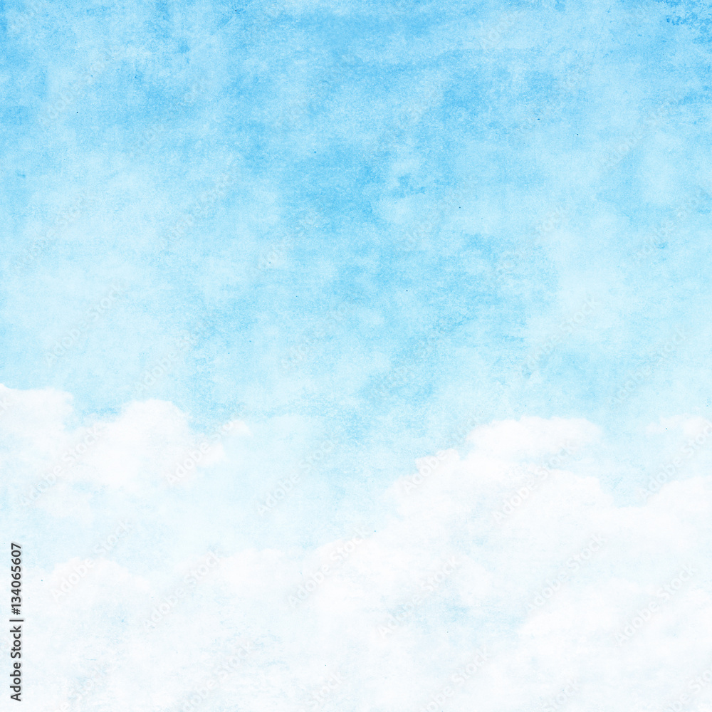 Blue sky in grunge style. Blue sky in grunge style.