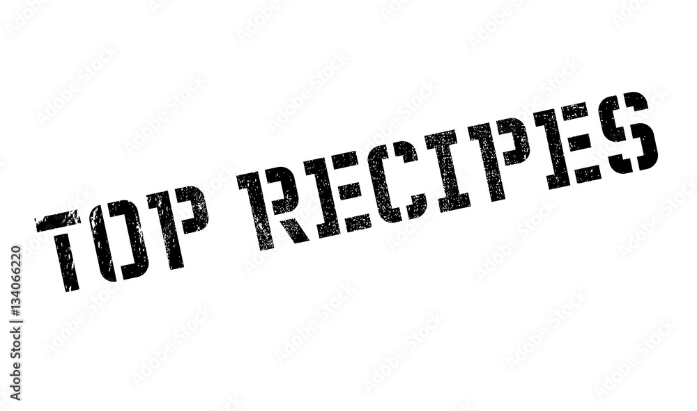 Top Recipes rubber stamp. Grunge design with dust scratches. Effects can be easily removed for a clean, crisp look. Color is easily changed. Top Recipes rubber stamp. Grunge design with dust scratches. Effects can be easily removed for a clean, crisp look. Color is easily changed.