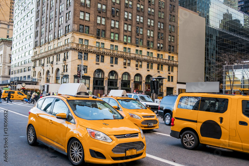 Transportation, cabs, new york, wallpaper, background, Manhattan, USA,  © LUISVILLEDA