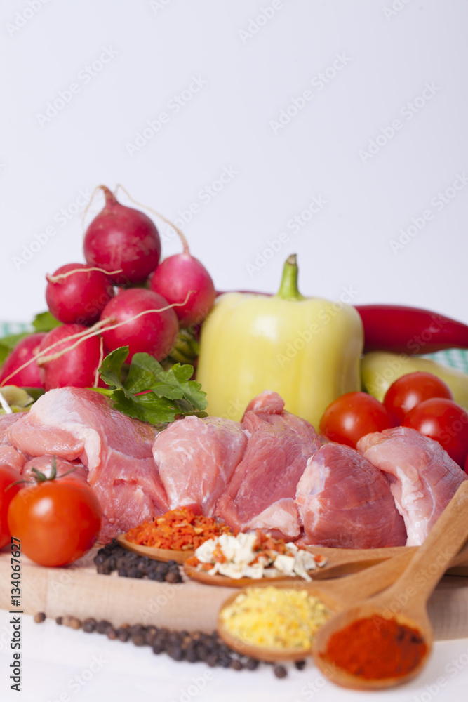 fresh pork meat fresh pork meat
