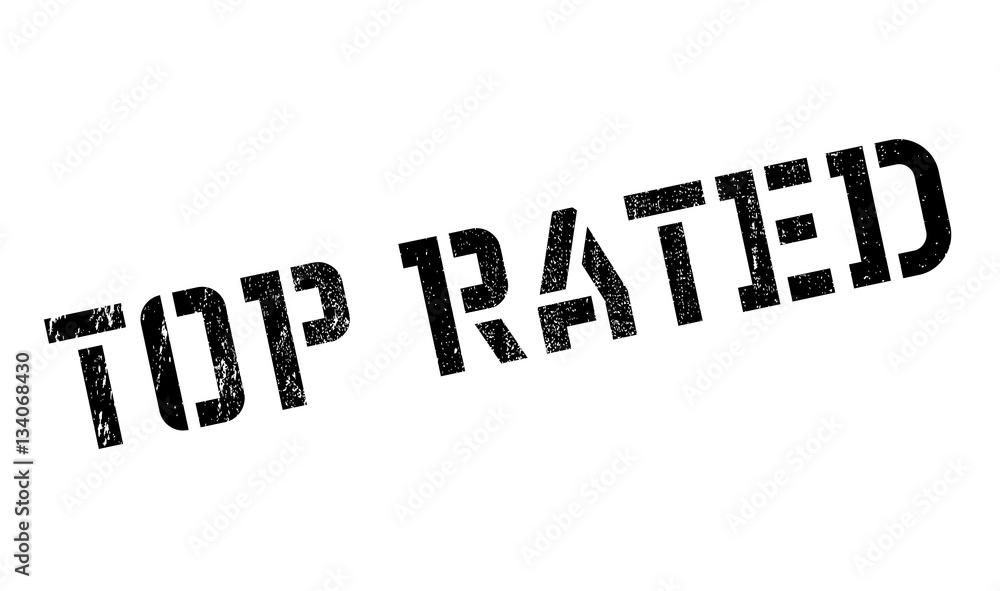 Top Rated rubber stamp. Grunge design with dust scratches. Effects can be easily removed for a clean, crisp look. Color is easily changed. Top Rated rubber stamp. Grunge design with dust scratches. Effects can be easily removed for a clean, crisp look. Color is easily changed.