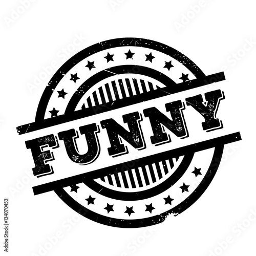 Funny rubber stamp. Grunge design with dust scratches. Effects can be easily removed for a clean, crisp look. Color is easily changed.