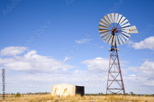 Windmill in Outback Australia