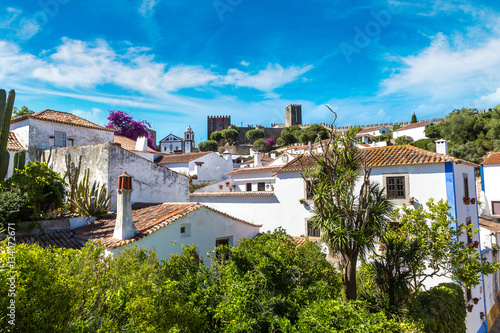 Panoramic view of Obidos