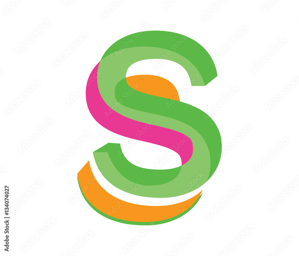 Icon Design for S Letter Icon Design for S Letter