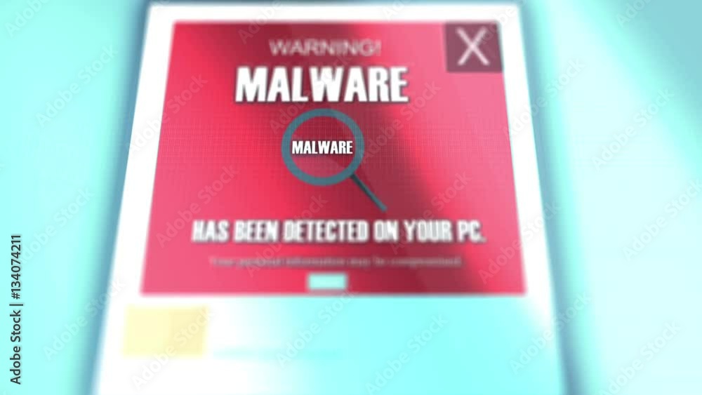 Computer Malware Pop Up Dialogue Box Computer Malware Pop Up Dialogue Box