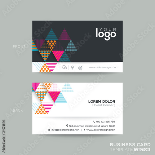 modern business card design