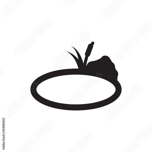 pond icon illustration