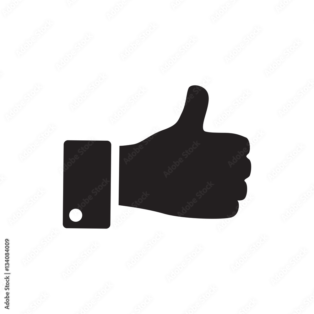 thumb up icon illustration thumb up icon illustration