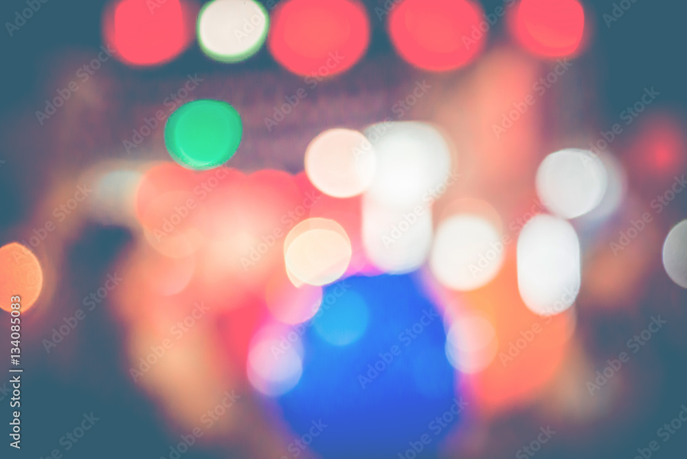 background blurred bokeh. Lights Ceremonies