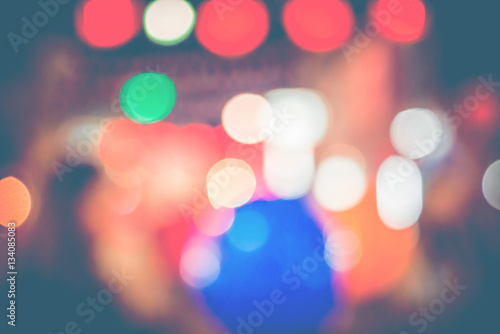 background blurred bokeh. Lights Ceremonies