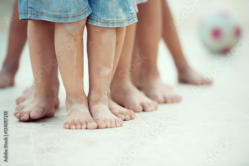 Children feet