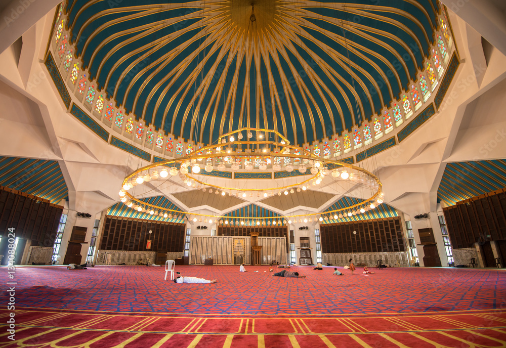 Obraz premium Arabic mosque in Amman Jordan
