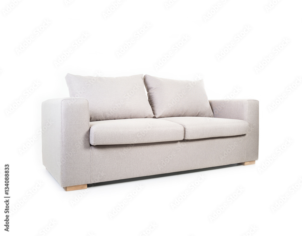 Fototapeta premium Couch isolated on white