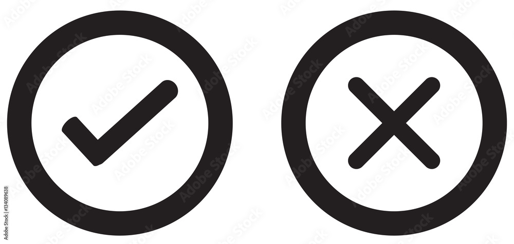 Check Mark, Wrong Mark Check Mark, Wrong Mark