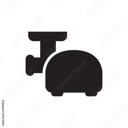 meat grinder icon illustration