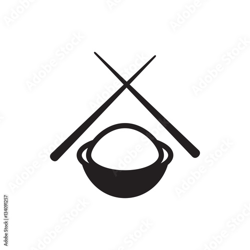 asian food icon illustration