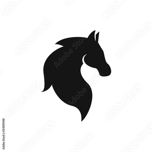 horse icon illustration